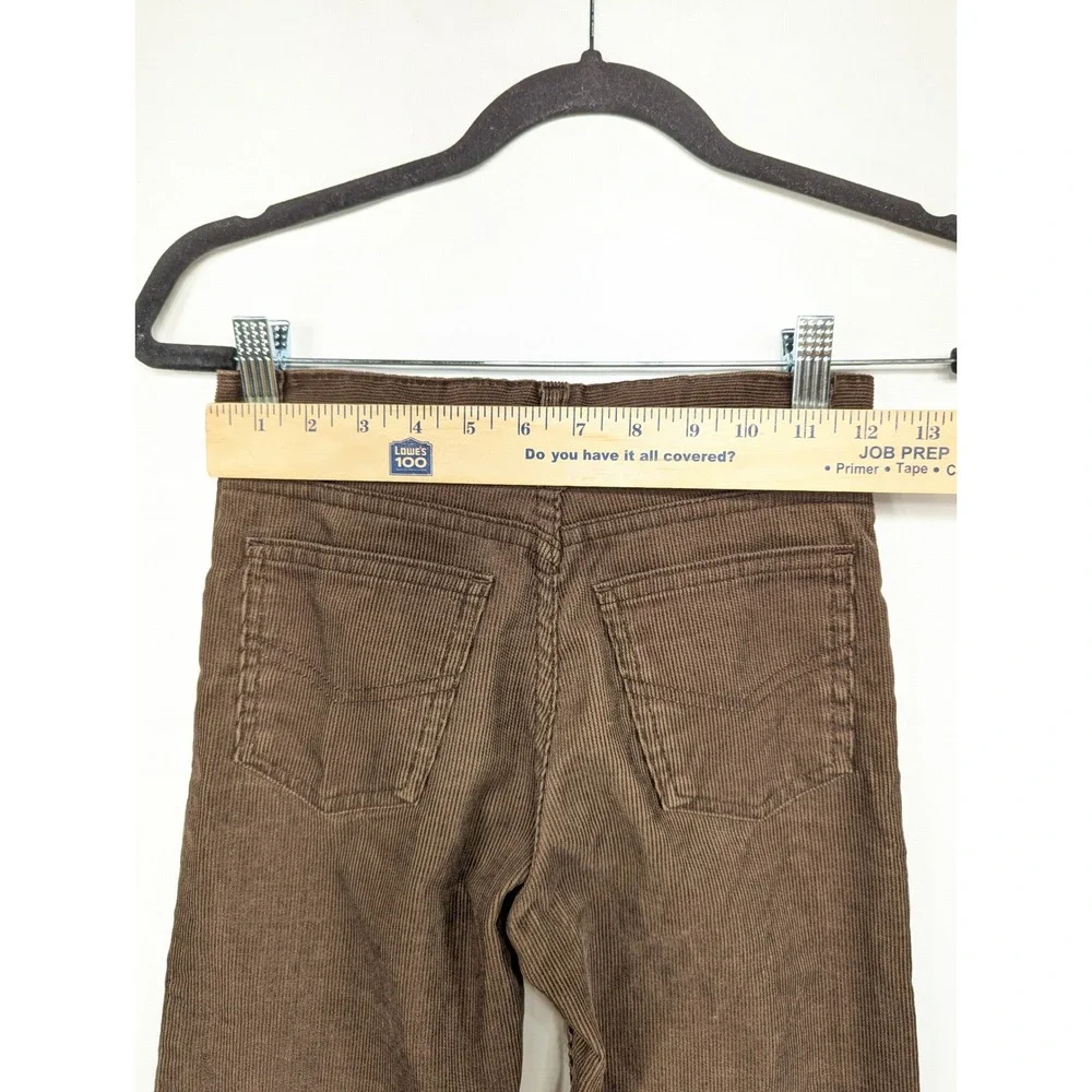 Boys Sears Perma‎ Prest Corduroy Pants Brown Size 10 Regular